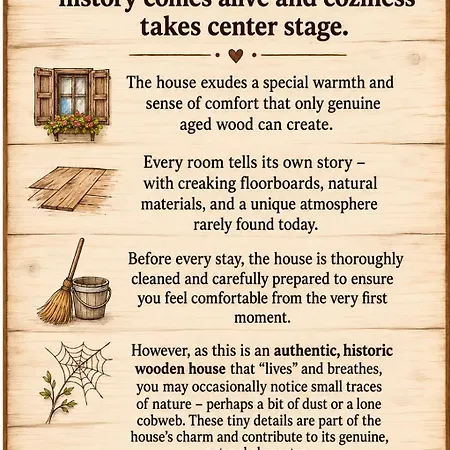Σπίτι διακοπών 400 Year Old Wooden House *